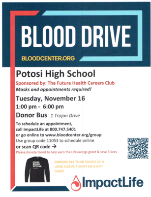 Donors get a long sleeve t-shirt or a gift card!