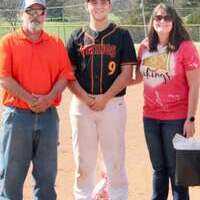 #9 Corben LARAMORE is the son of Courtney and Chris Laramore. He has played baseball for three years.