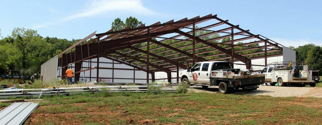 Reviving Hope Church construction underway.