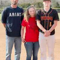 #11 Hayden Rawlins is the son of Jeremy and Natalie Rawlins. He has played baseball for four years.