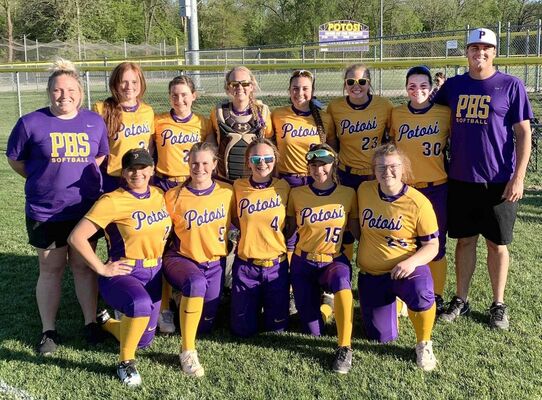 Trojans Win On To State! The Lady Trojan Softball Team won their quarter final game against Forsythe last week and travel to Springfield to the state tournament this Friday and Saturday, May 21st &amp; 22nd at the Killian Softball Complex. Good Luck Ladies!